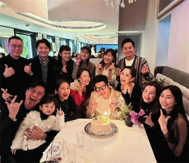 TVB实力男星单立文65岁生日派对盛大举行